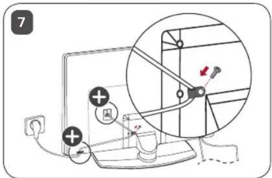 LG AMST21BC - Comment assembler le support - 47
