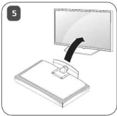 LG AMST21BC - Comment assembler le support - 13