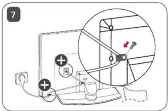 LG AMST21BC - How to Assemble the Stand - 9