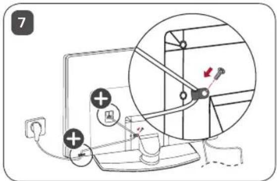 LG AMST21BC - Televizorni stolga mahkamlash - 11