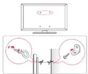 LG AMST21BD - TV'nin Duvara Sabitlenmesi - 1