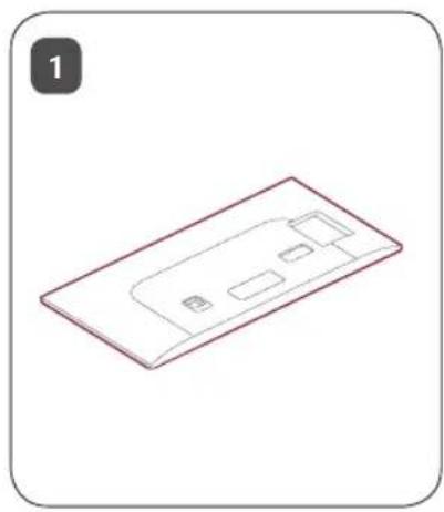 LG AMST21BD - Zusammenbau des Ständers - 3