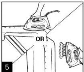 HAMILTON BEACH Easy Touch 14413 - How to Steam Iron - 4