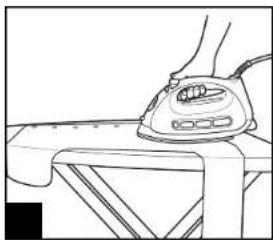 HAMILTON BEACH Easy Touch 14413 - How to Dry Iron - 4