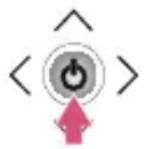 LG CineBeam PH550GV - Utilisation du bouton du joystick - 1