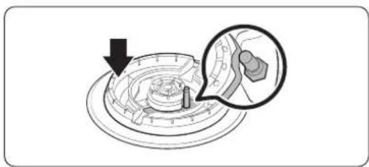Dacor DTT48T960GS - Burner head and cap replacement - 2