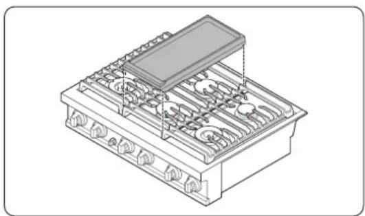 Dacor DTT48T960GS - Grill (accessoires supplémentaires) - 1