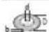 BOSCH GWS 12125 S Professional - Vernedeksel for slipping - 2