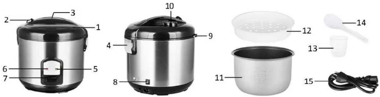 Emerio RCE111409.1 - PIECES Et accessoires - 1