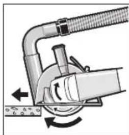 BOSCH GWS 18V10 P Professional - 切割石材（請參考圖A） - 1