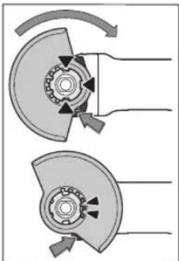 BOSCH GWS 18V10 P Professional - Cubierta protectora para amolar - 1