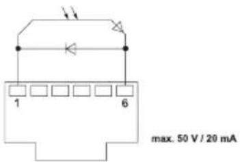 max. 50 V / 20 mA