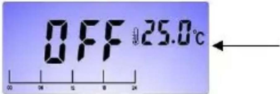Perel CTH406 - Switching the Thermostat On/Off - 1