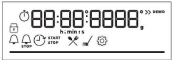 ELECTROLUX EOC6H76Z - Voyants de l'affichage - 1