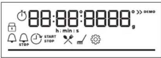 88:00:00:0000g h : min : s STOP START STOP → EQUIPMENT