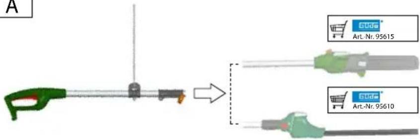 Güde Handle 85025 G - D Akku - 4