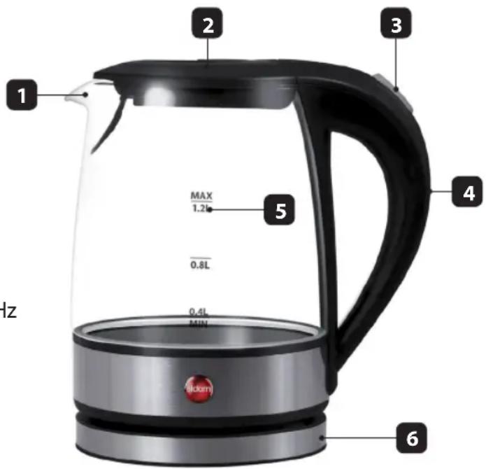 Eldom Litea C410 - TECHNISCHE DATEN - 1