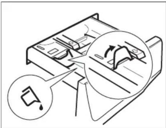 AEG LR63XXL - Check the position of the detergent flap - 3