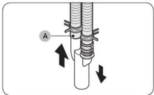 SAMSUNG WV60A9900AV - To position using the pipe connector - 1