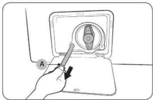 SAMSUNG WV60A9900AV - Emergency drain - 3