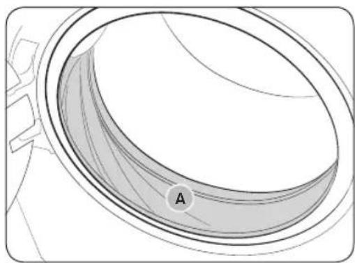 SAMSUNG WV60A9900AV - Door diaphragm - 1