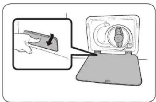 SAMSUNG WV60A9900AV - Emergency drain - 1
