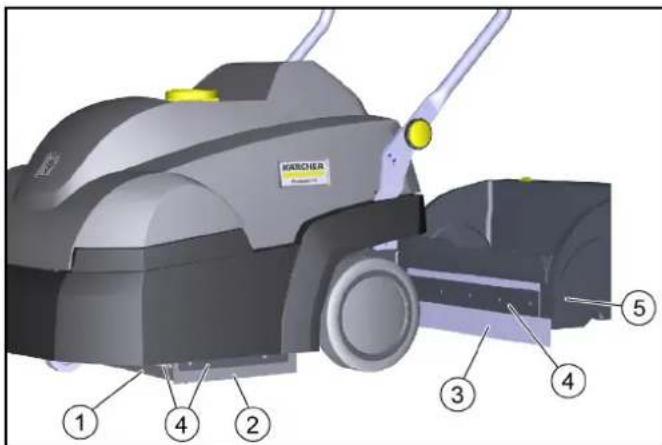 Kärcher CVS 651 Bp - Skifte/stille inn tetningslister - 1