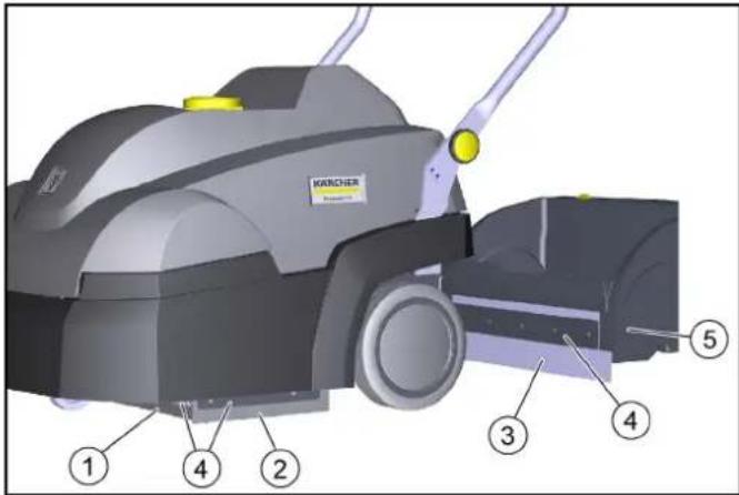 Kärcher CVS 651 Bp - Výmena/nastavenie tesniacich lišt - 1