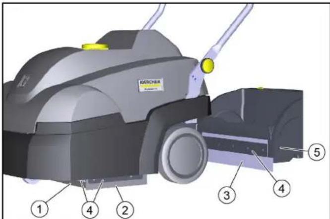 Kärcher CVS 651 Bp - Afdichtlijsten vervangen / instellen - 1