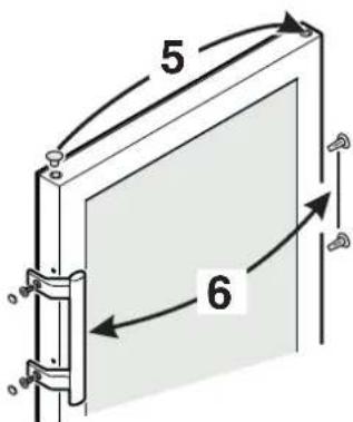 LIEBHERR WKB 1802 - Inversion du sens d'ouverture de la porte - 3