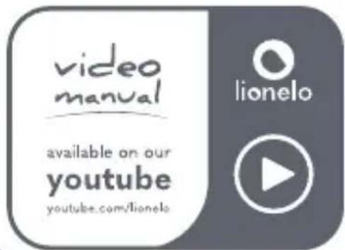 video manual available on our youtube youtube.com/lionelo