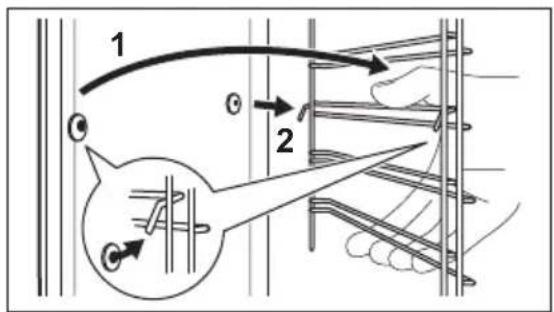 ELECTROLUX EOD4P57H - Kuidas eemaldada: restitoed - 2