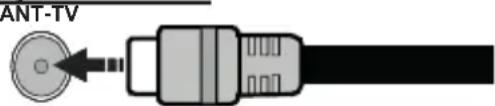 HITACHI 32HBL7310 - Achterzijde van de TV - 1