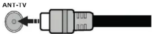 HITACHI 32HBL7310 - Antennanslutting - 1