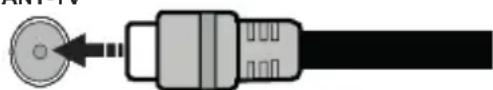HITACHI 32HBL7310 - Zadni strana TV - 1