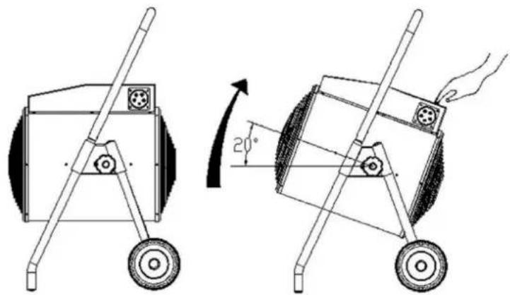 Perel IH0003 - Den Neigungswinkel einstellen - 1