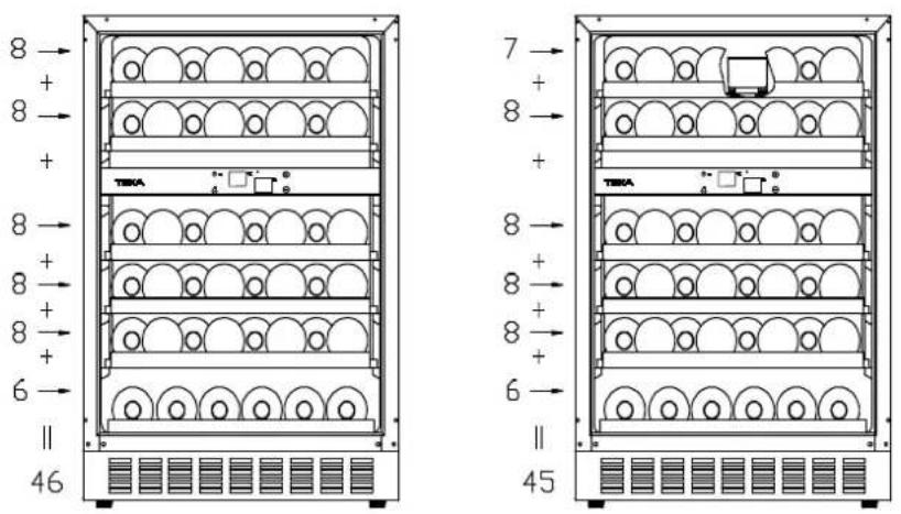 TEKA RVU 20046 GBK - > Diagrama de Armazenamento - 1