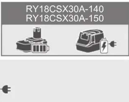 RYOBI RY18CSX30A - TENTΩΜΕΝΑ ΣΤΕΛΕΧΗ - 3