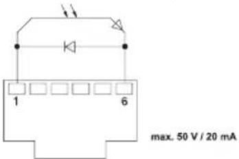 max. 50 V / 20 mA