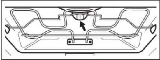 ELECTROLUX BPE556360M - Верхня лампа - 1
