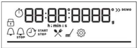ELECTROLUX BPE556360M - Afişaj - 1