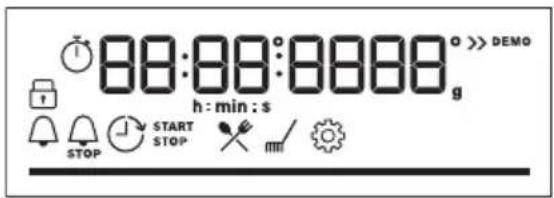 ELECTROLUX BPE556360M - Дисплей - 1