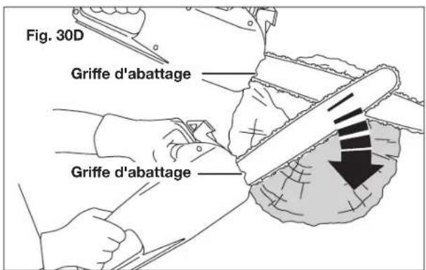 Fig. 30D Griffe d'abattage Griffe d'abattage