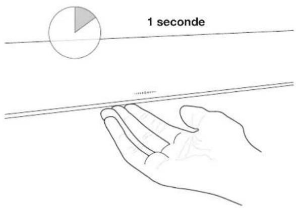 NOVY Shelf 70015 - L'éclairage peut être activé de 2 façons : - 2