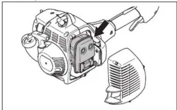 HUSQVARNA 128PS - To do a check of the stop switch - 6