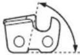 HUSQVARNA 128PS - Filing equipment and filing angles - 3