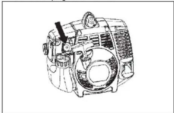 HUSQVARNA 128PS - To start a cold engine - 1