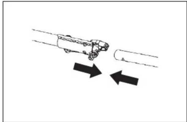 HUSQVARNA 128PS - To attach the pole saw attachment - 3