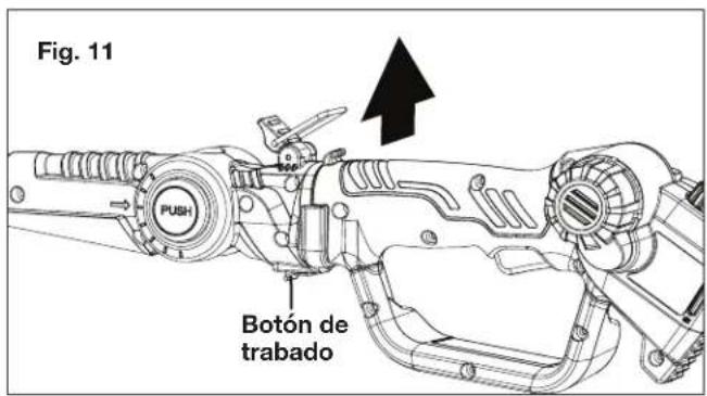Fig. 11 PUSH Botón de trabado
