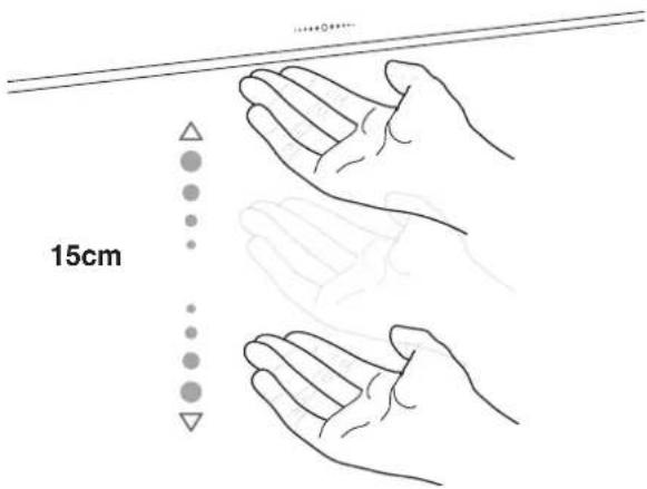 NOVY Shelf 70013 - La commande gesture control (GC) - 2